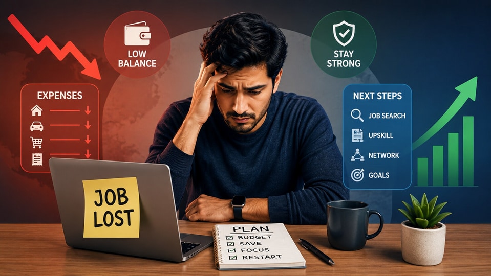 I asked ChatGPT how to survive a sudden layoff on a ₹14 LPA salary. The ...
