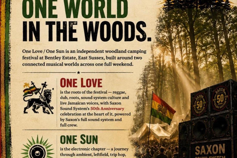 UK's biggest reggae festival is returning to Sussex