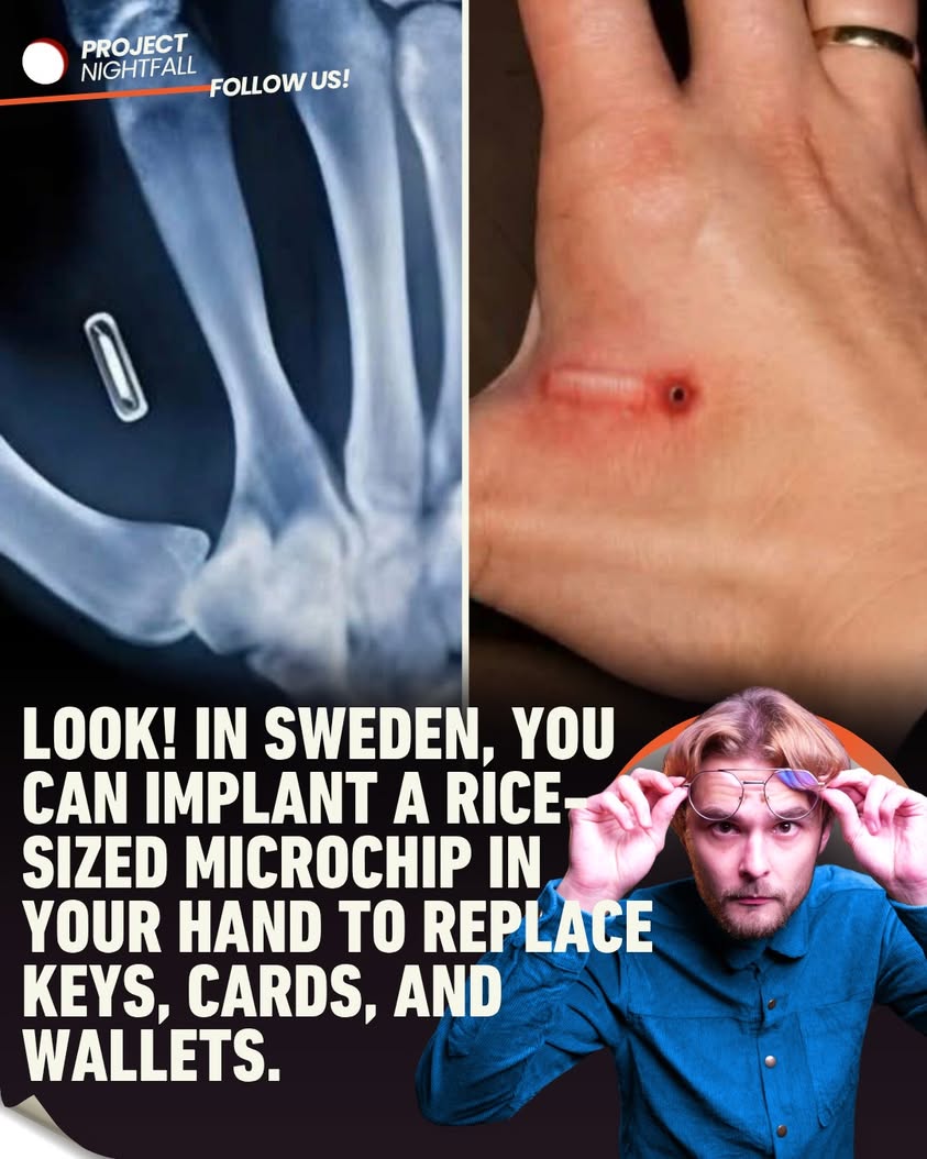 Your body, the key: Thousands in Sweden embrace chip implants, igniting ...