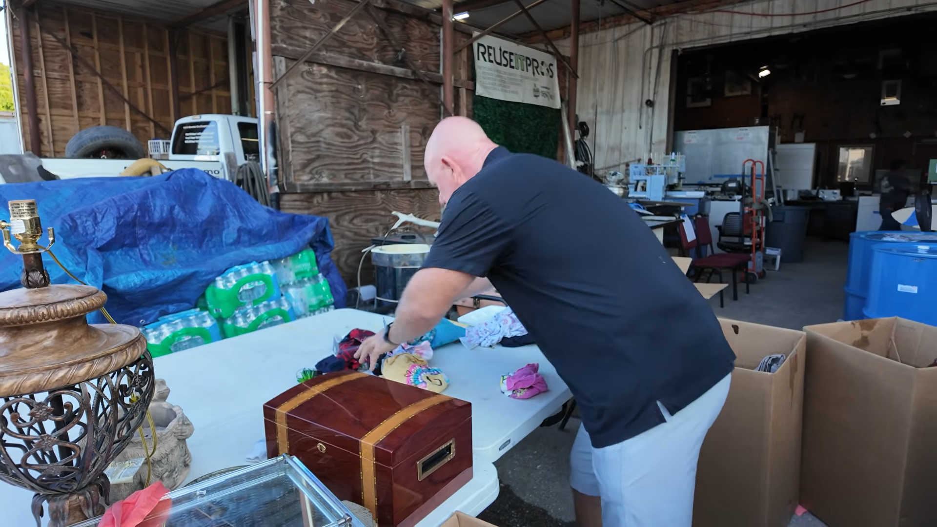 What did we get from a $1M estate junk removal?