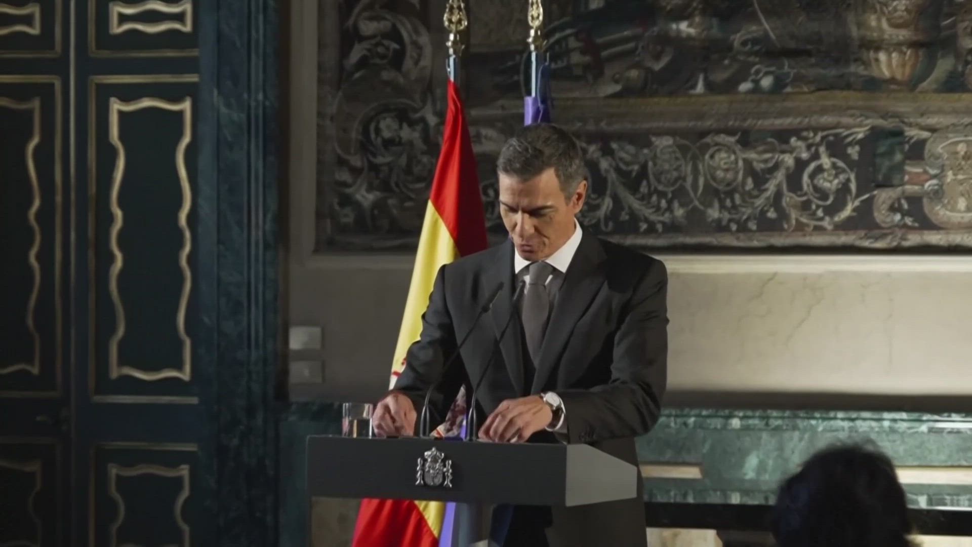 Pedro Sánchez, rueda de prensa previa a la visita del papa y tras el ...