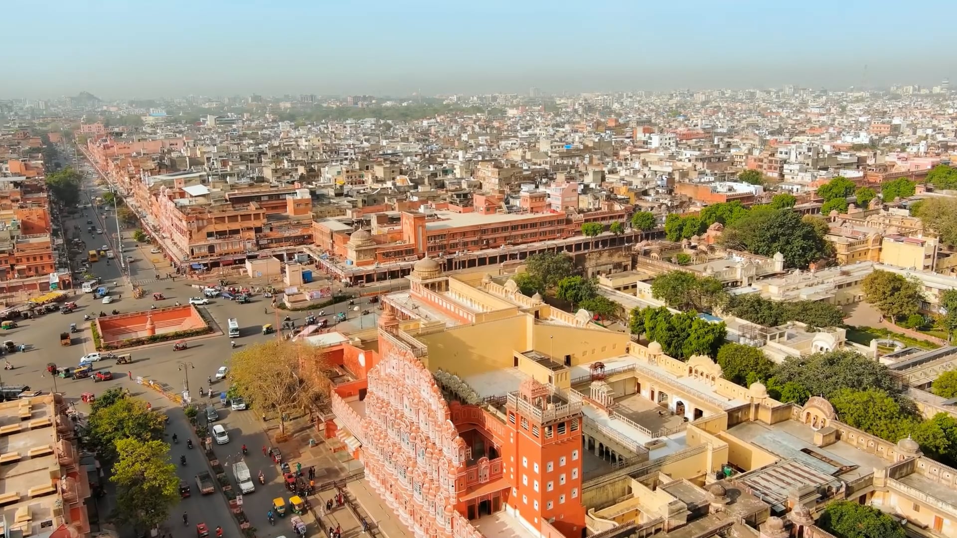 Jaipur from above: Stunning drone tour of India’s Pink City