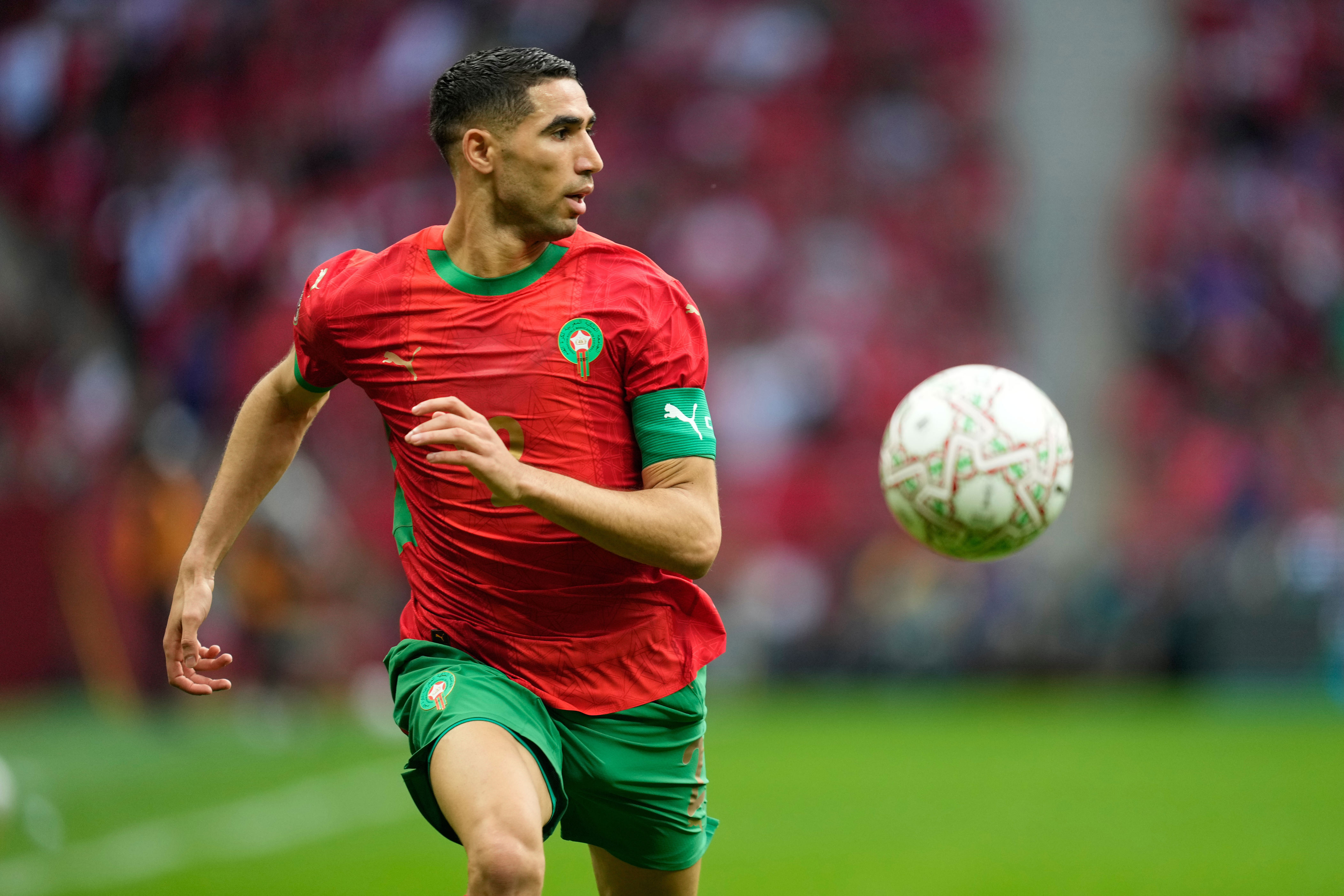 Hakimi leads nine returning Morocco players from Qatar 2022 at World Cup