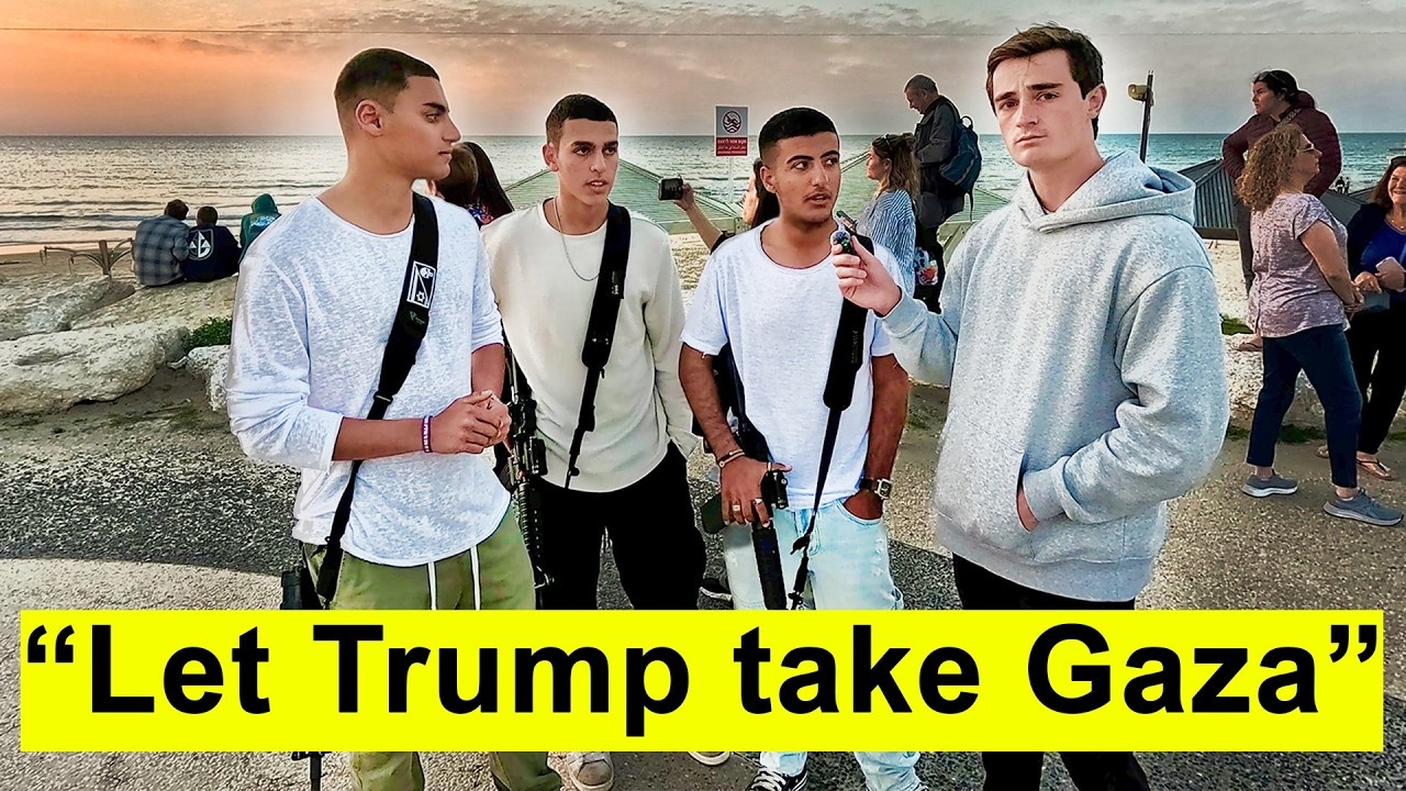 Nick Shirley sparks wild Gaza debate in the streets of Israel