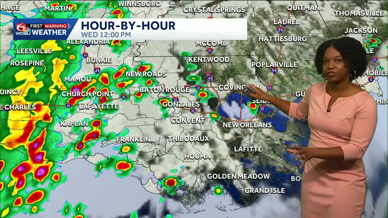 Impact Day: More rounds of heavy rain expected in your Wednesday New ...