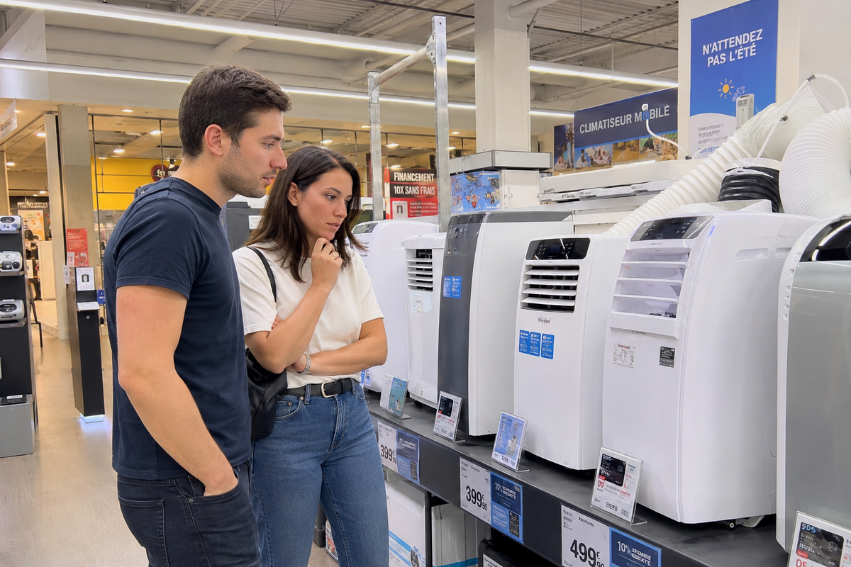 Climatiseur Mobile Pas Cher | Climatiseur Mobile Castorama - IRMT