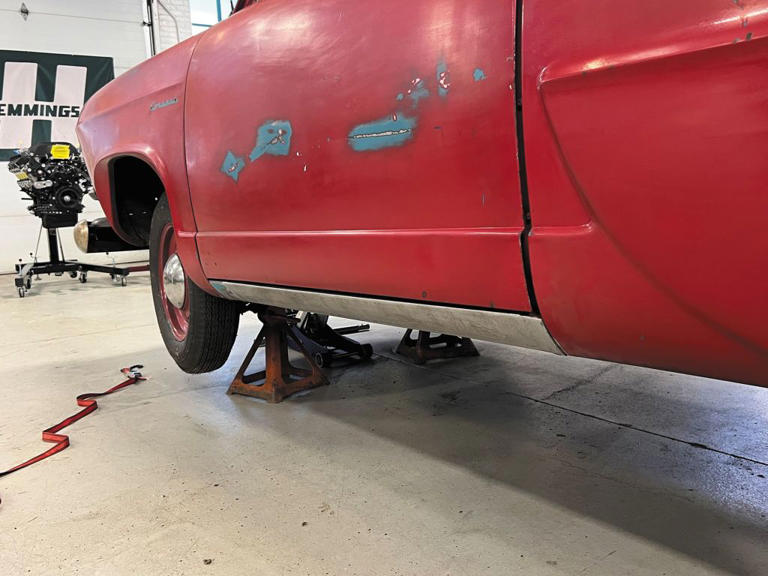 How to fabricate and install a replacement rocker panel