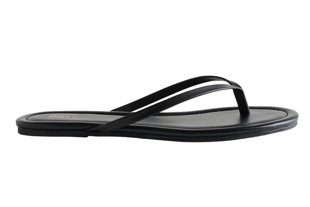 Quince Italian Leather Flip Flops