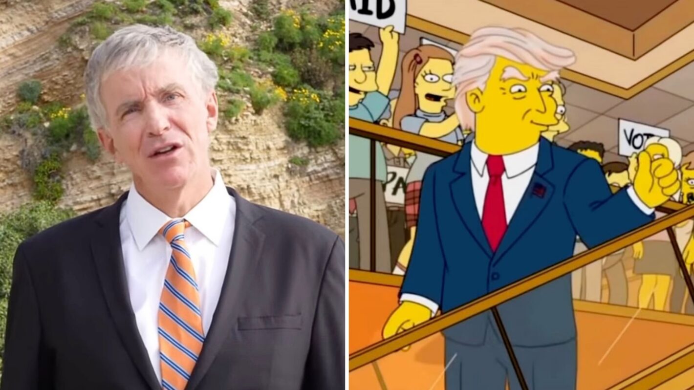 The Simpsons writer launches White House bid after predicting Trump's ...