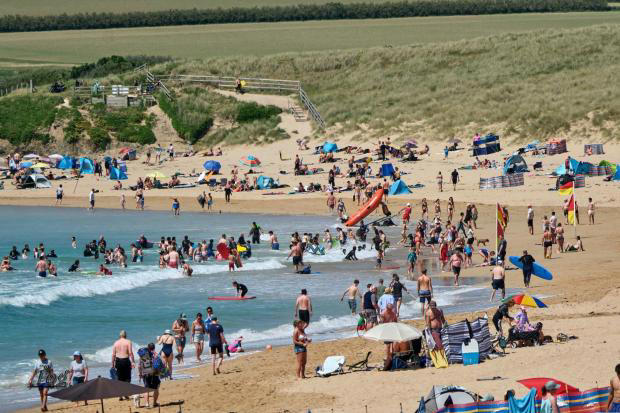 Life-threatening incident among multiple rescues at Cornwall's beaches