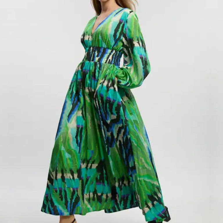 Ranvir Singh's pretty maxi dress is the event-ready look with sleeves to  invest in right now