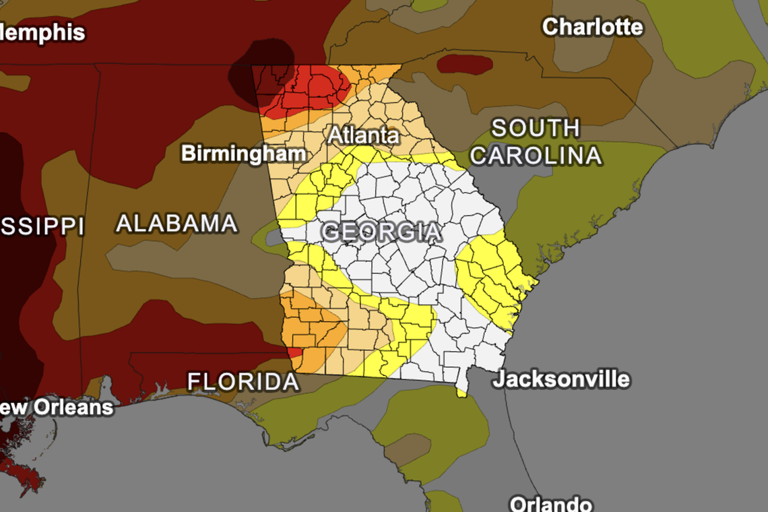 Flash floods may hit GA soon, but rain may help with drought. Here's ...
