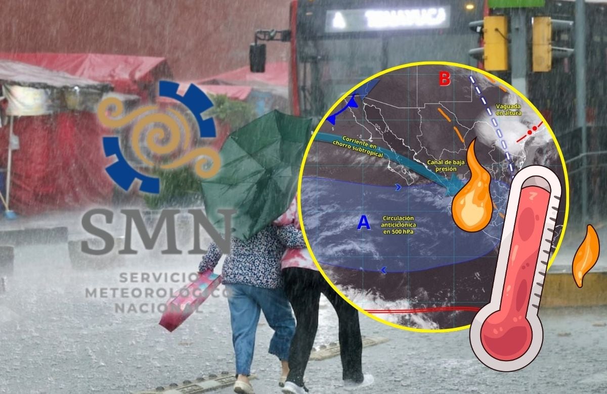 SMN lanza alerta por lluvias intensas, granizo y fuertes vientos ...