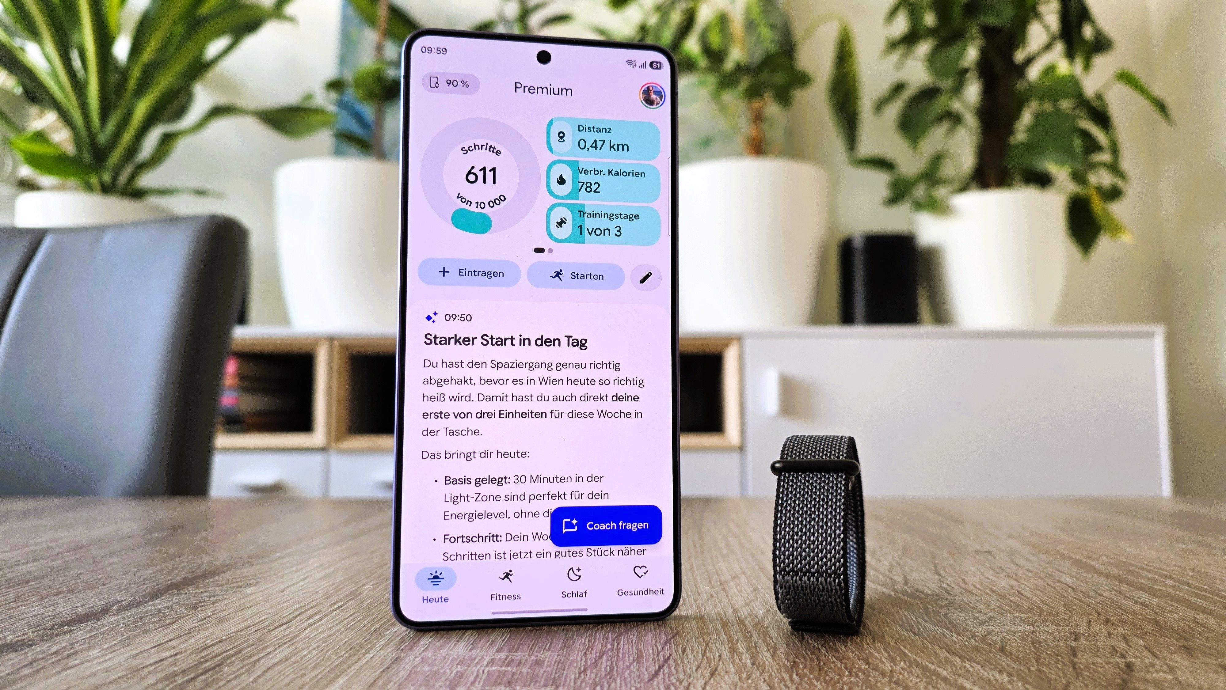 Google setzt auf neues Fitness-Band ohne Display