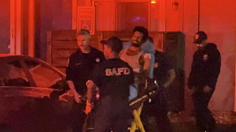 Man hospitalized after being stabbed during early morning argument