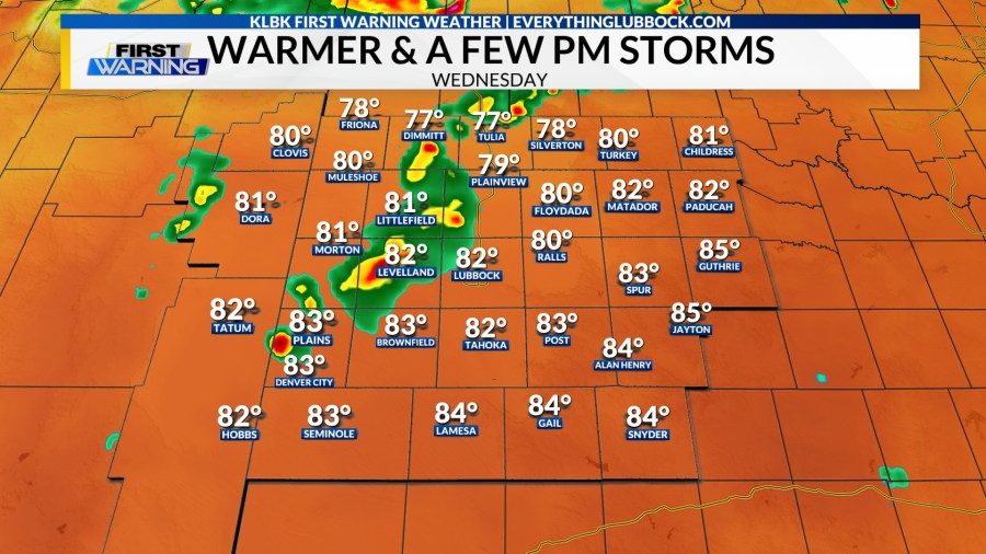 KLBK Wednesday AM weather update (5/27/26)