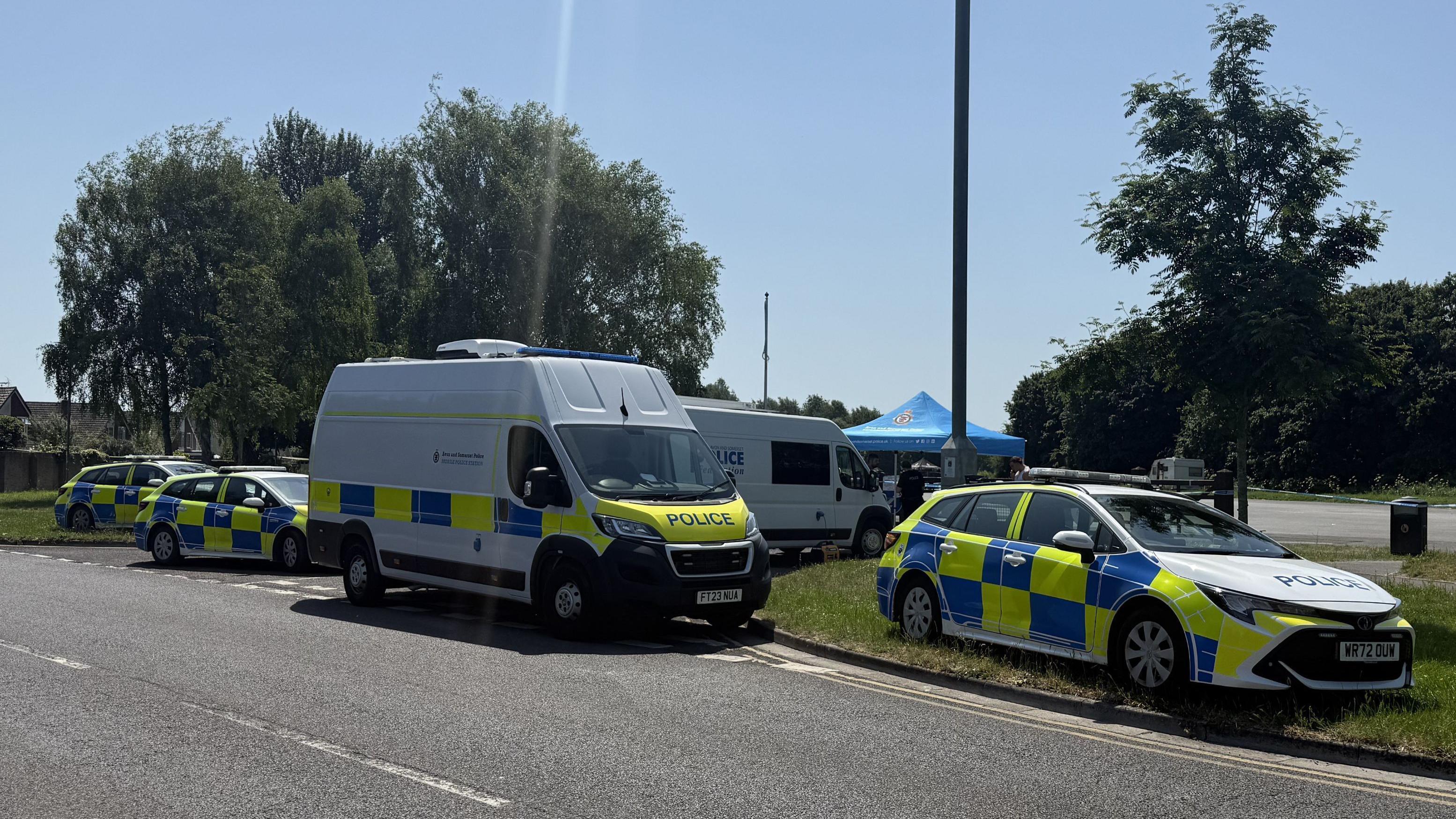 Arrests made after three people stabbed in park