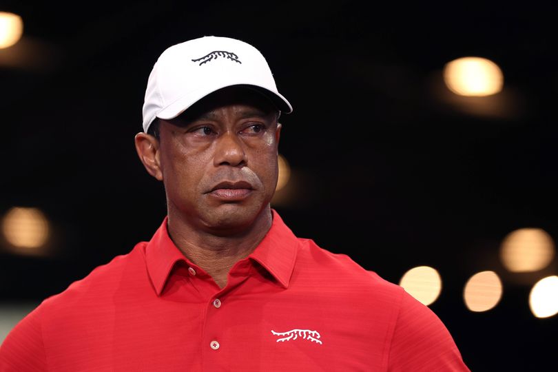 Charlie Woods falters in title defense attempt as dad Tiger resumes ...