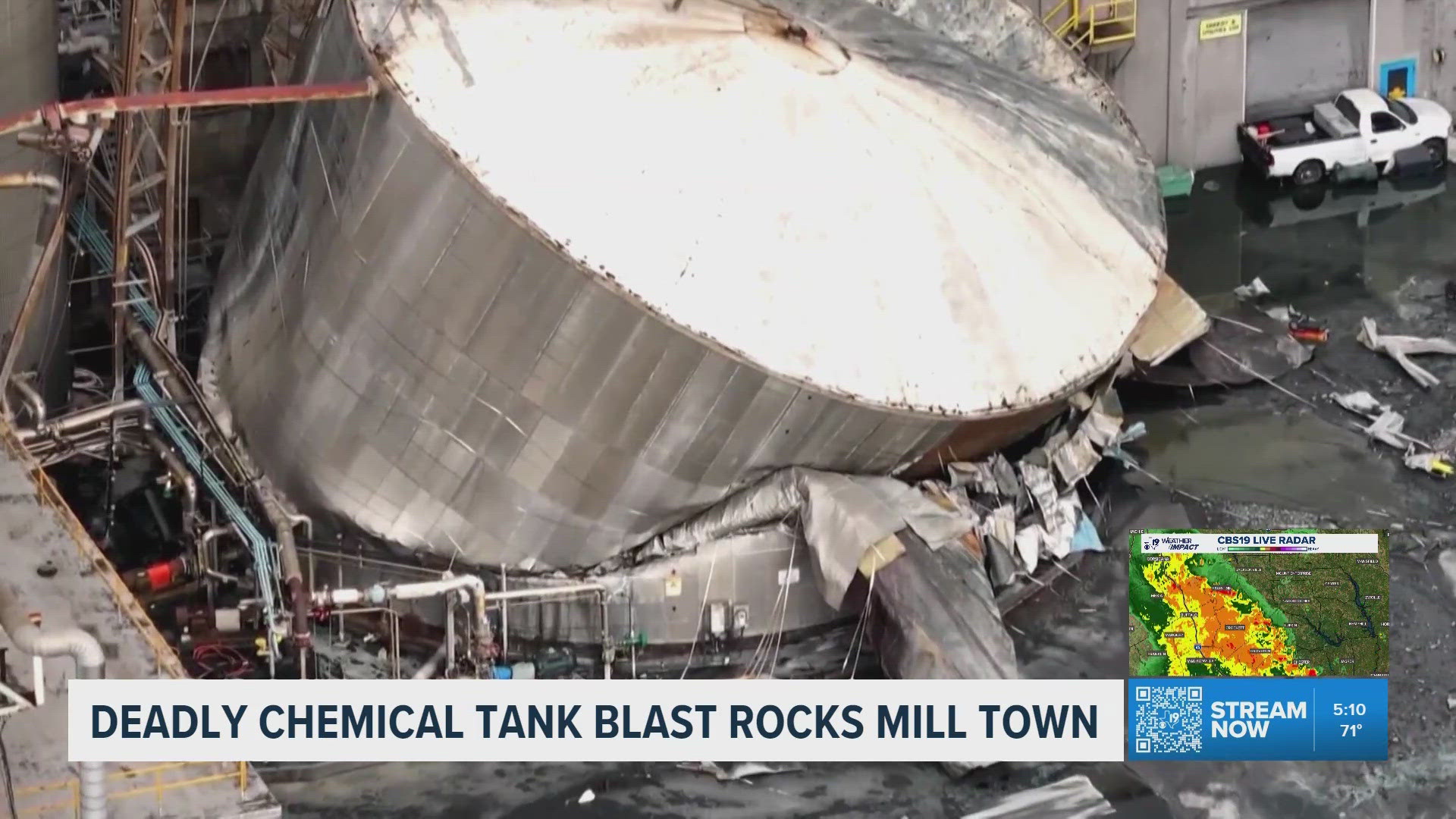 Deadly chemical tank implosion in Washington leaves 1 dead, others missing