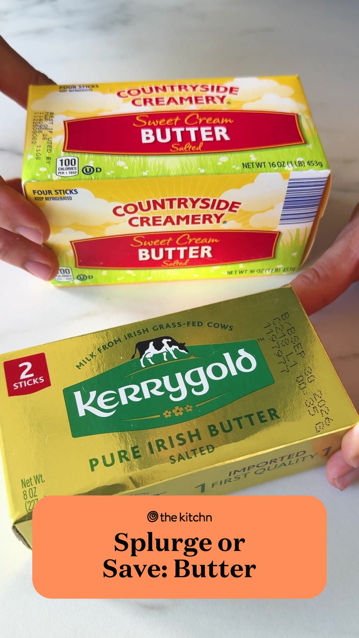 Splurge or save: Butter