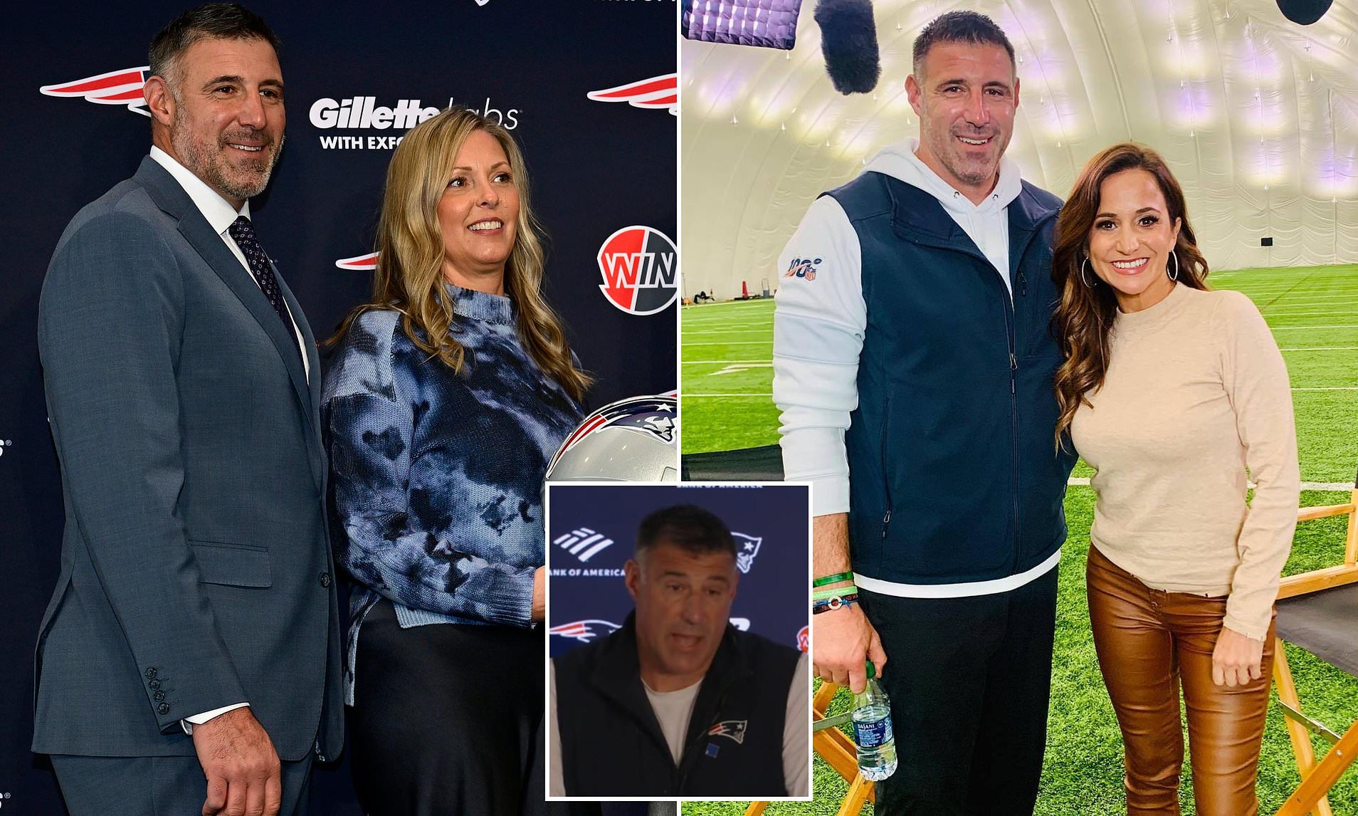 Patriots' Mike Vrabel declares love for wife and sons amid Dianna ...