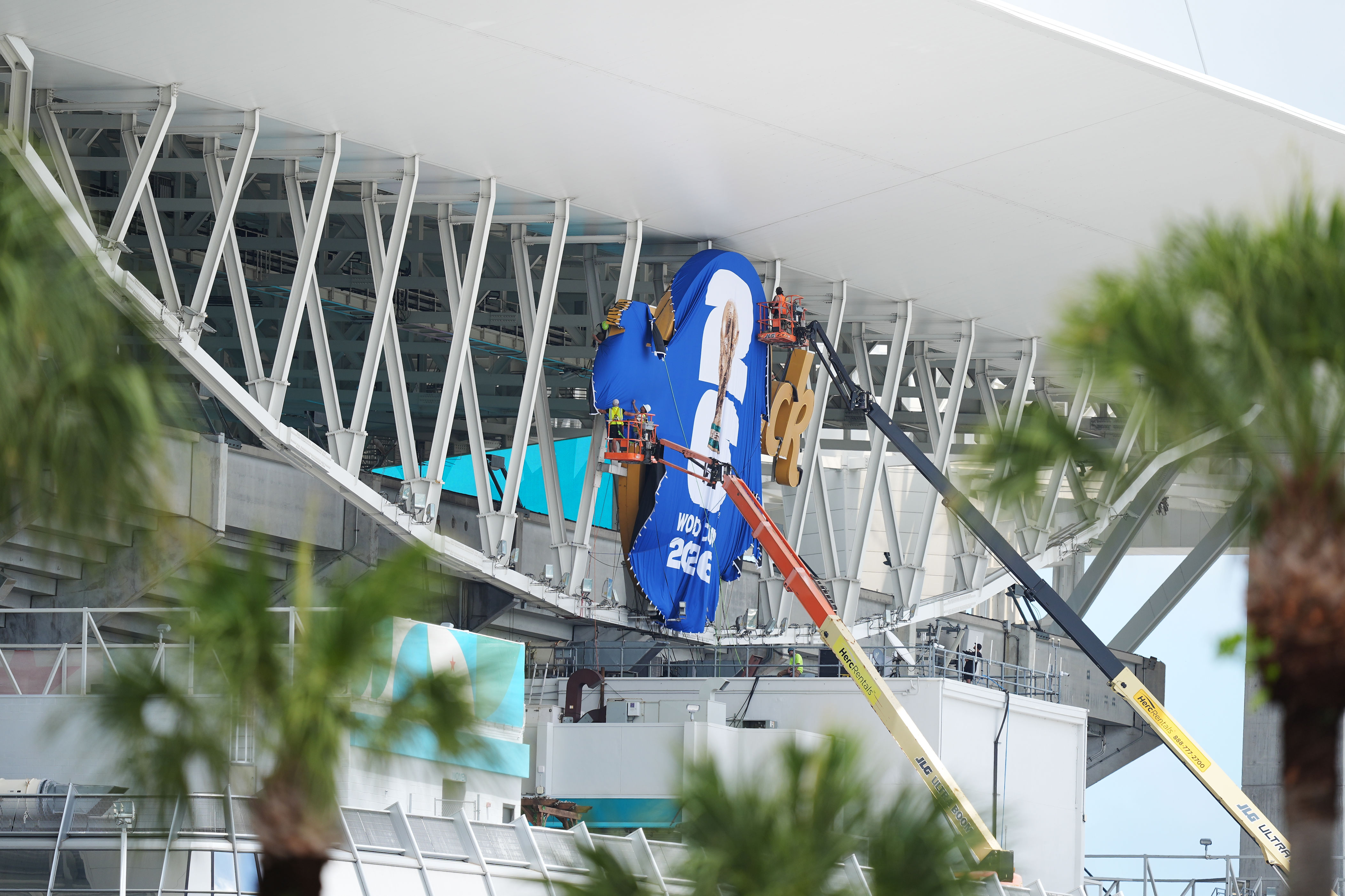 As Miami gears up, hurricane prep meets the World Cup