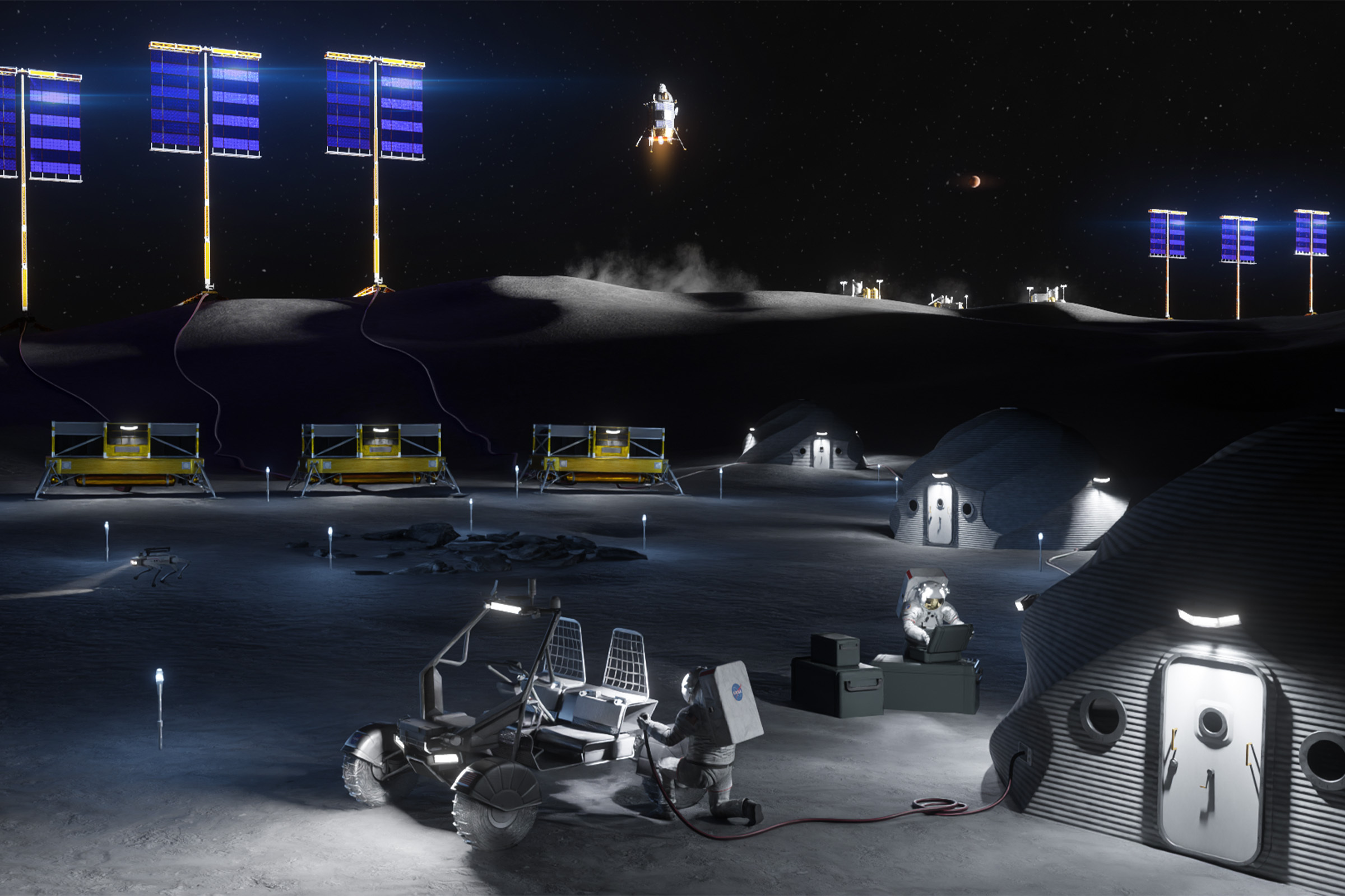 NASA releases sweeping plans for moon base