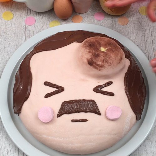 Pimple popper cake
