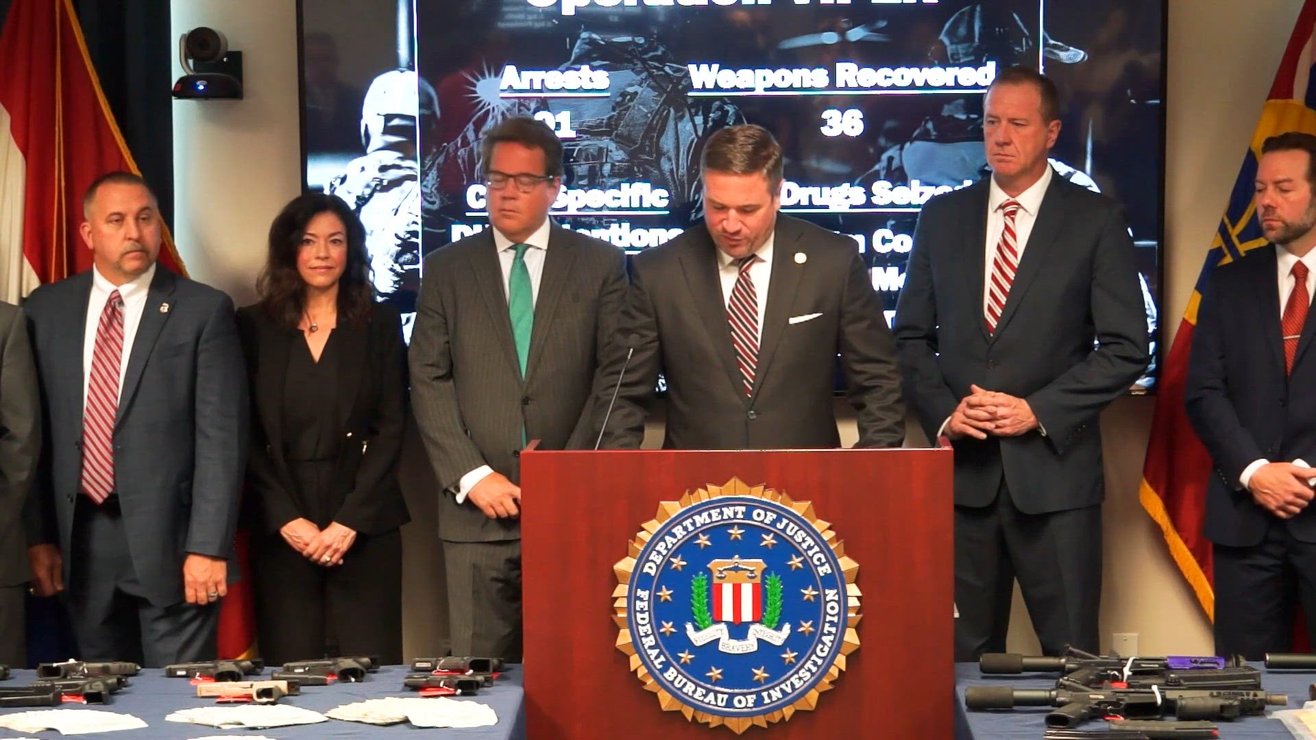 FBI helps arrest 91 suspects in 'Operation Viper'