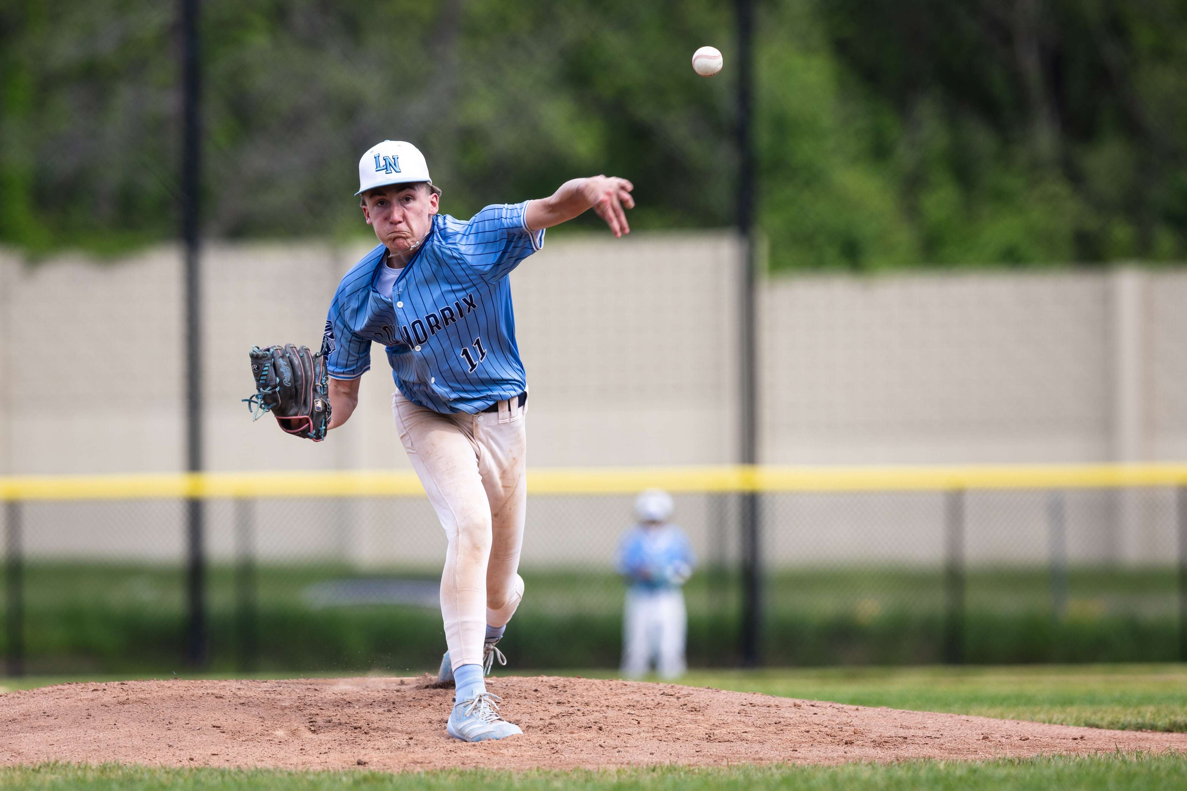 See photos as D1-bound pitcher deals, leads Mattawan to playoff win ...
