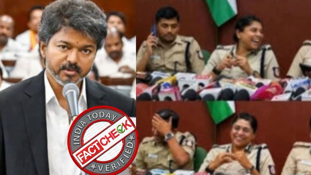 Fact check: Vijay did not suspend cops for laughing during Coimbatore rape-murder presser