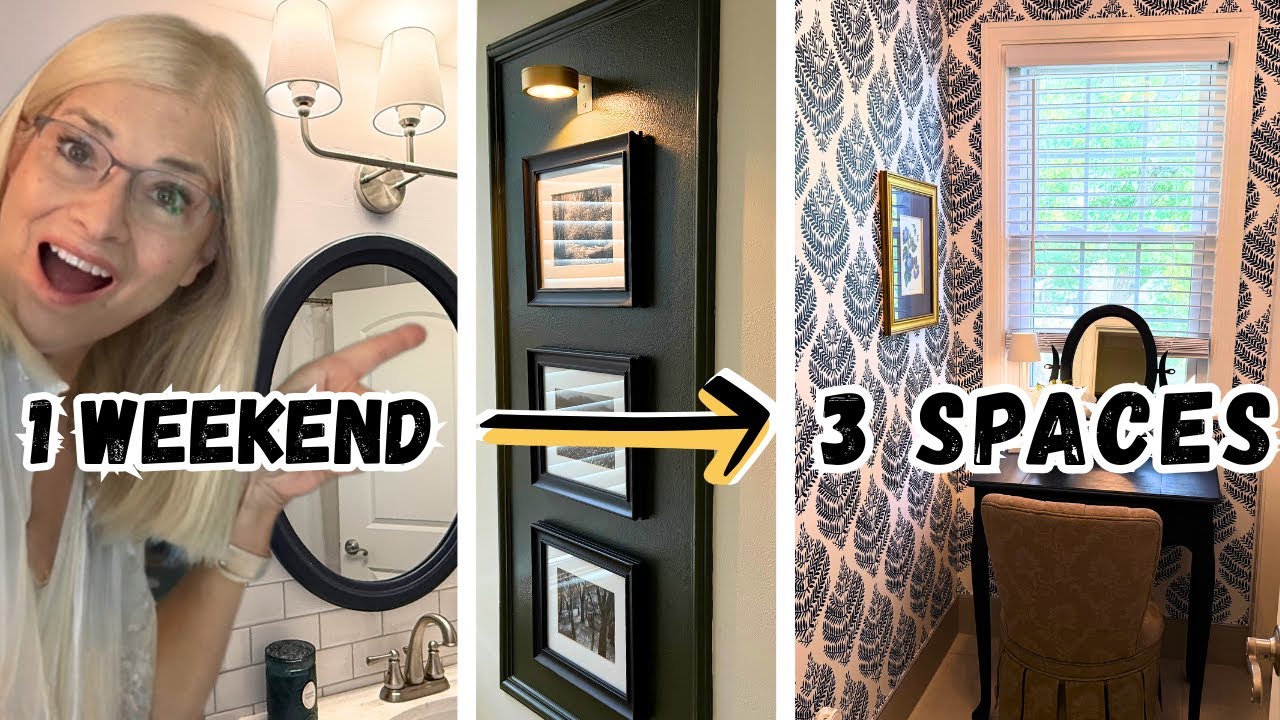 Weekend makeover: three amazing transformations