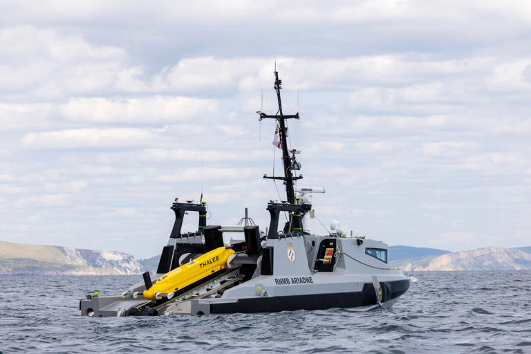 'Intensive trials' pay off as drone minehunter RNMB Ariadne docks on ...