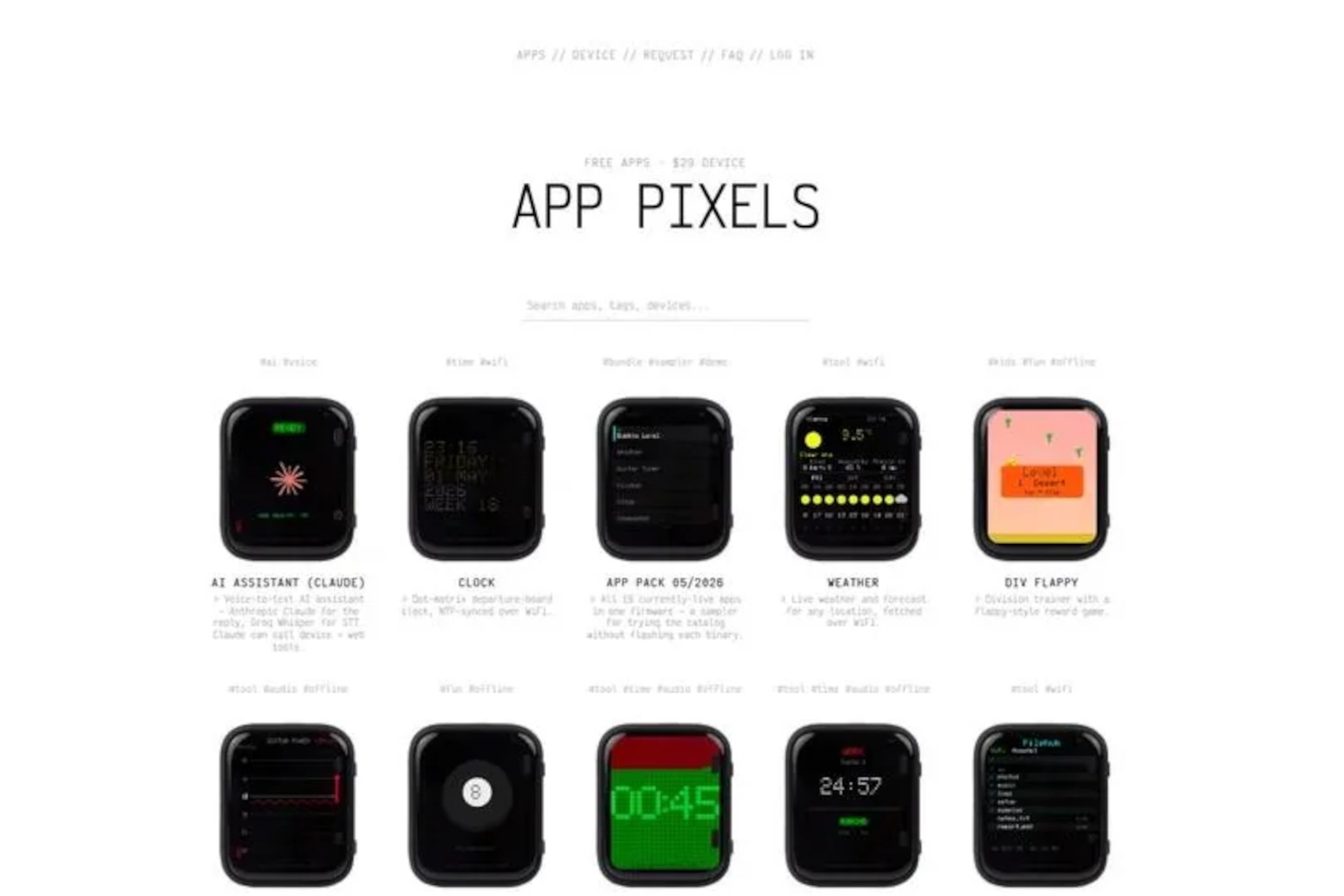 Someone created an ESP32 app store, and it lets you flash apps straight ...
