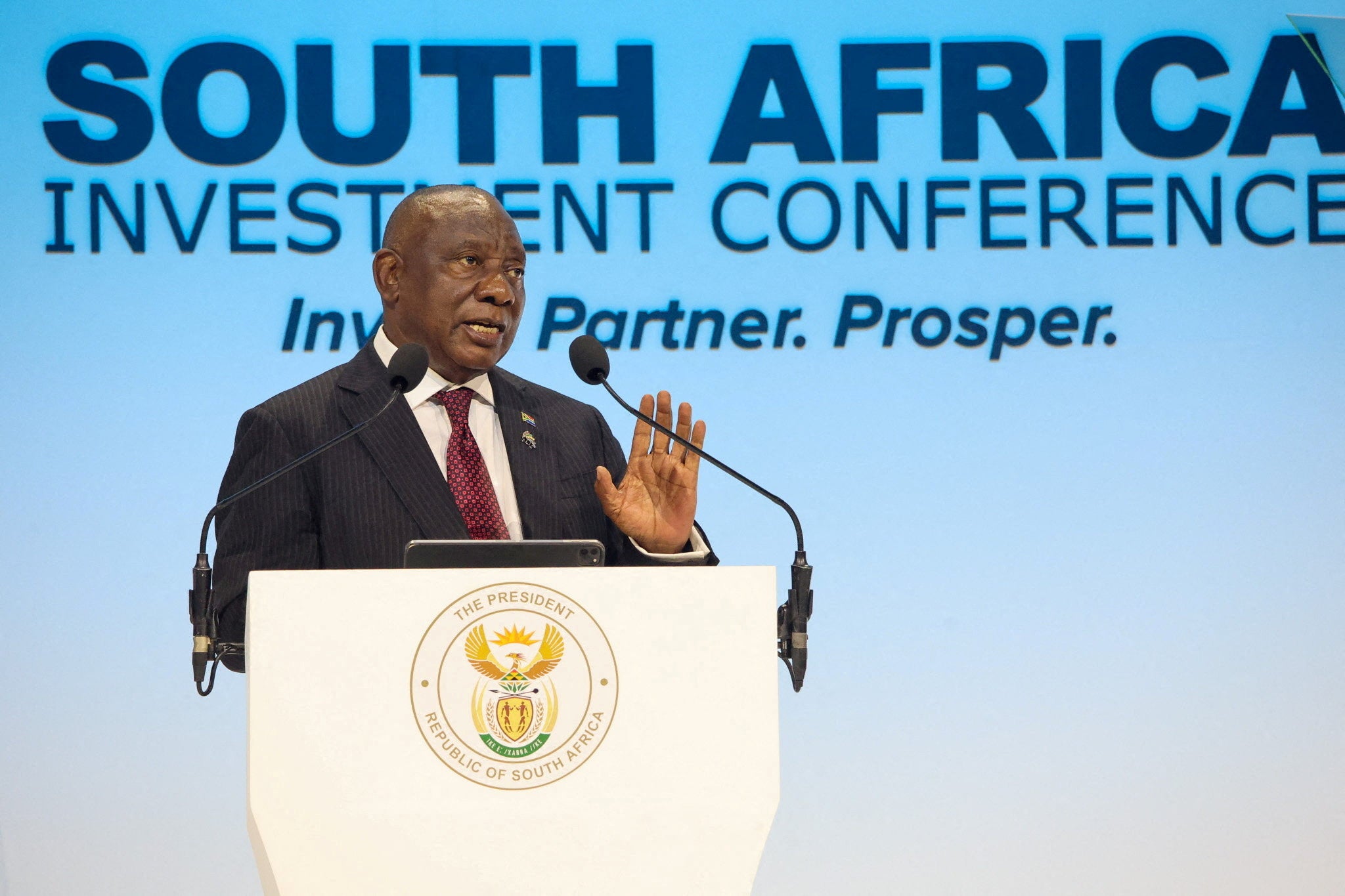 South African government rejects claim of a humanitarian crisis