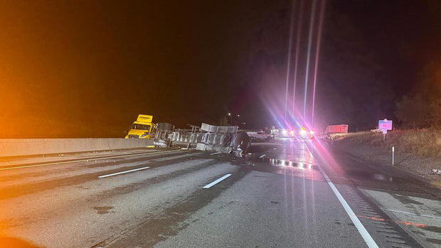 Colfax man dies in I-80 crash near Auburn; big rig driver still sought
