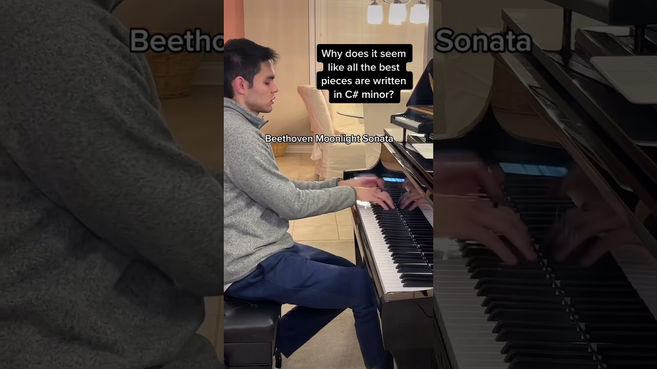 Best piano pieces are all written in C