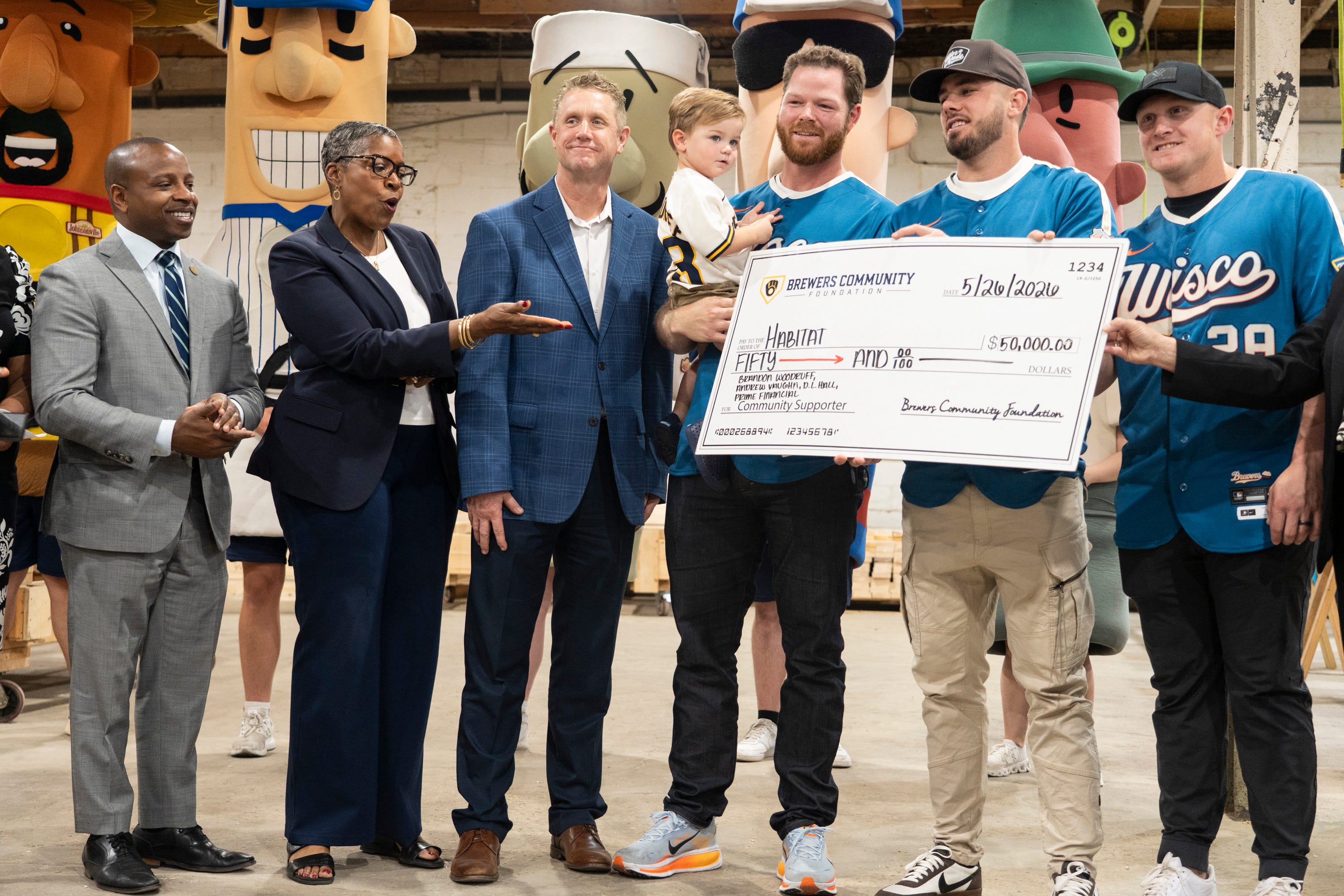 Habitat for Humanity, Brewers kick off summer home building at event