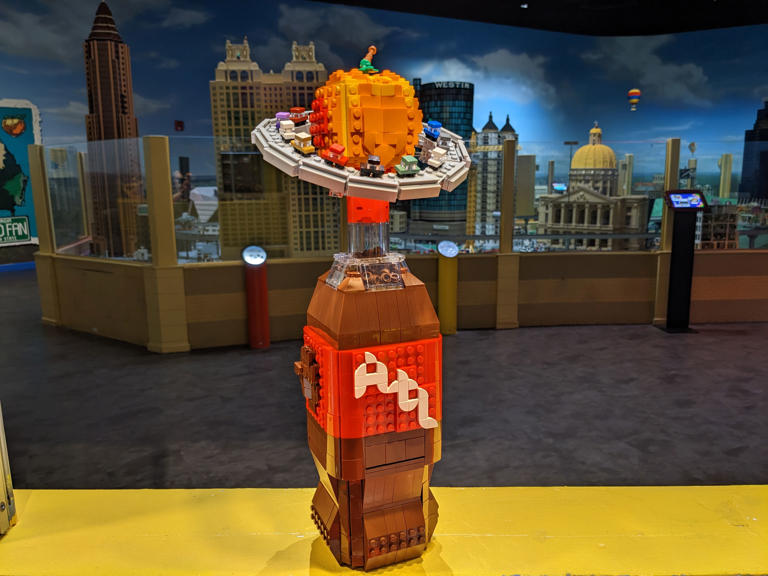 Photos: Lego World Cups created ahead of games
