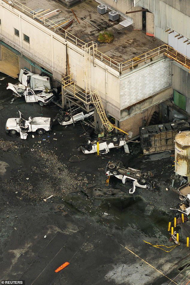 First victim of paper mill implosion named