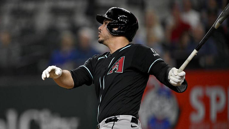 Nolan Arenado out of Diamondbacks lineup after injury scare