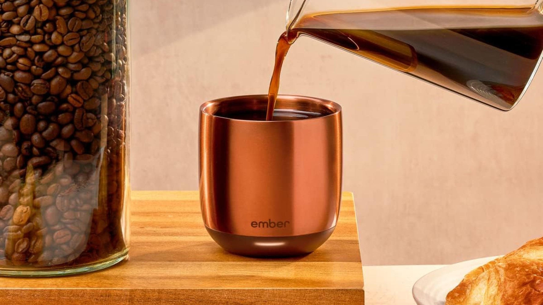 Keep your coffee at the perfect temp with 62% off this Ember mug