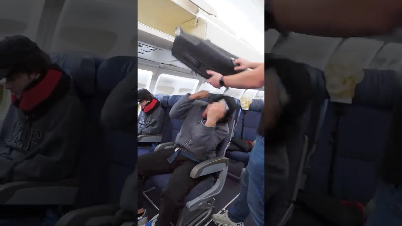I tried fitting luggage in my head!