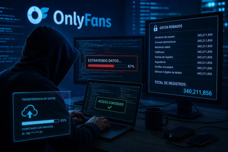 Usuarios de OnlyFans en alerta por supuesta filtración de 340 millones