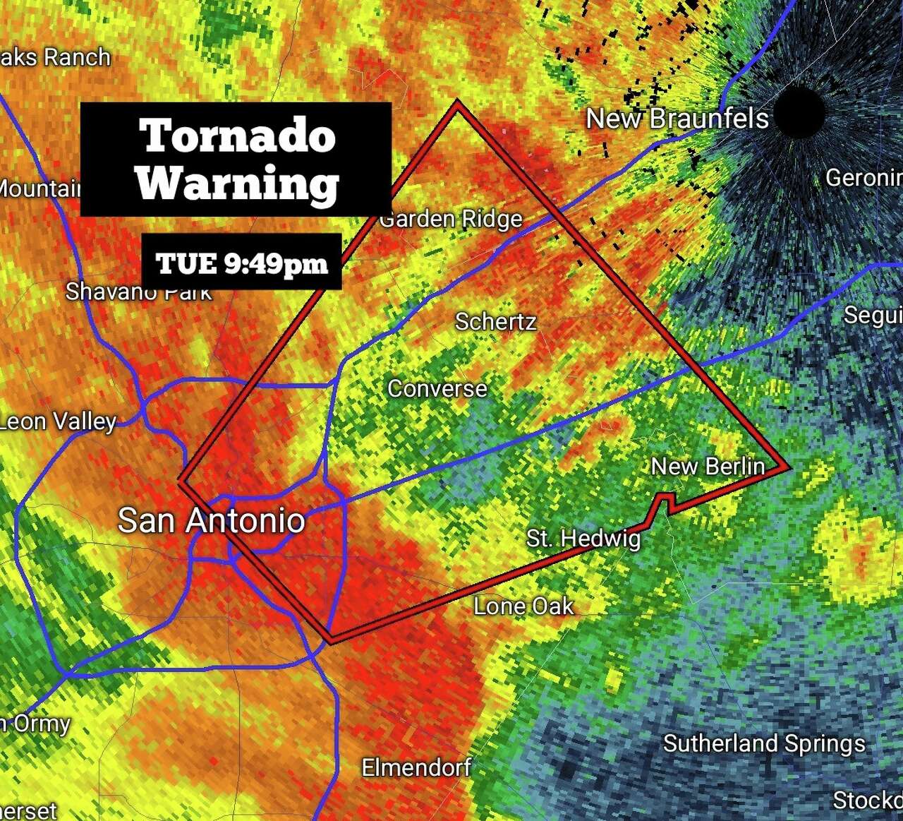 Did a tornado touch down in South Texas on Tuesday night? Here's what ...