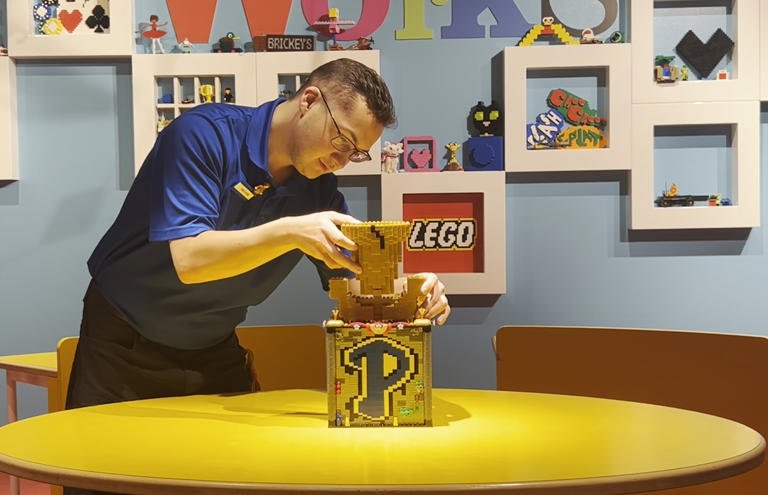 Photos: Lego World Cups created ahead of games