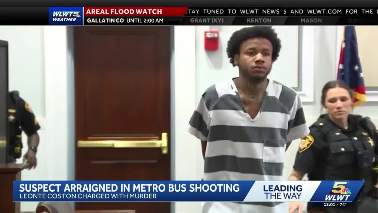 Suspect arraigned in deadly metro bus shooting