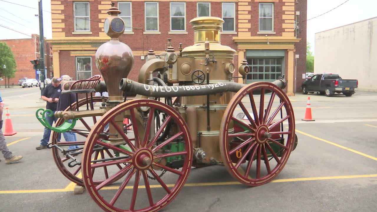 Steamer firetruck - Owego Fire Department
