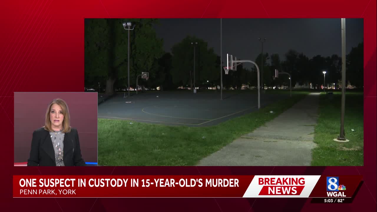 Suspect arrested in York City shooting death of 15-year-old, police say