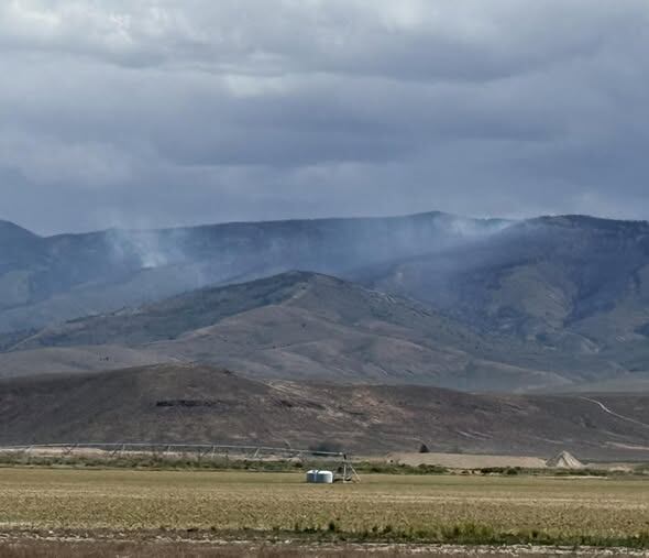 US Forest Service confirms fire is spreading in the Cache Peak area